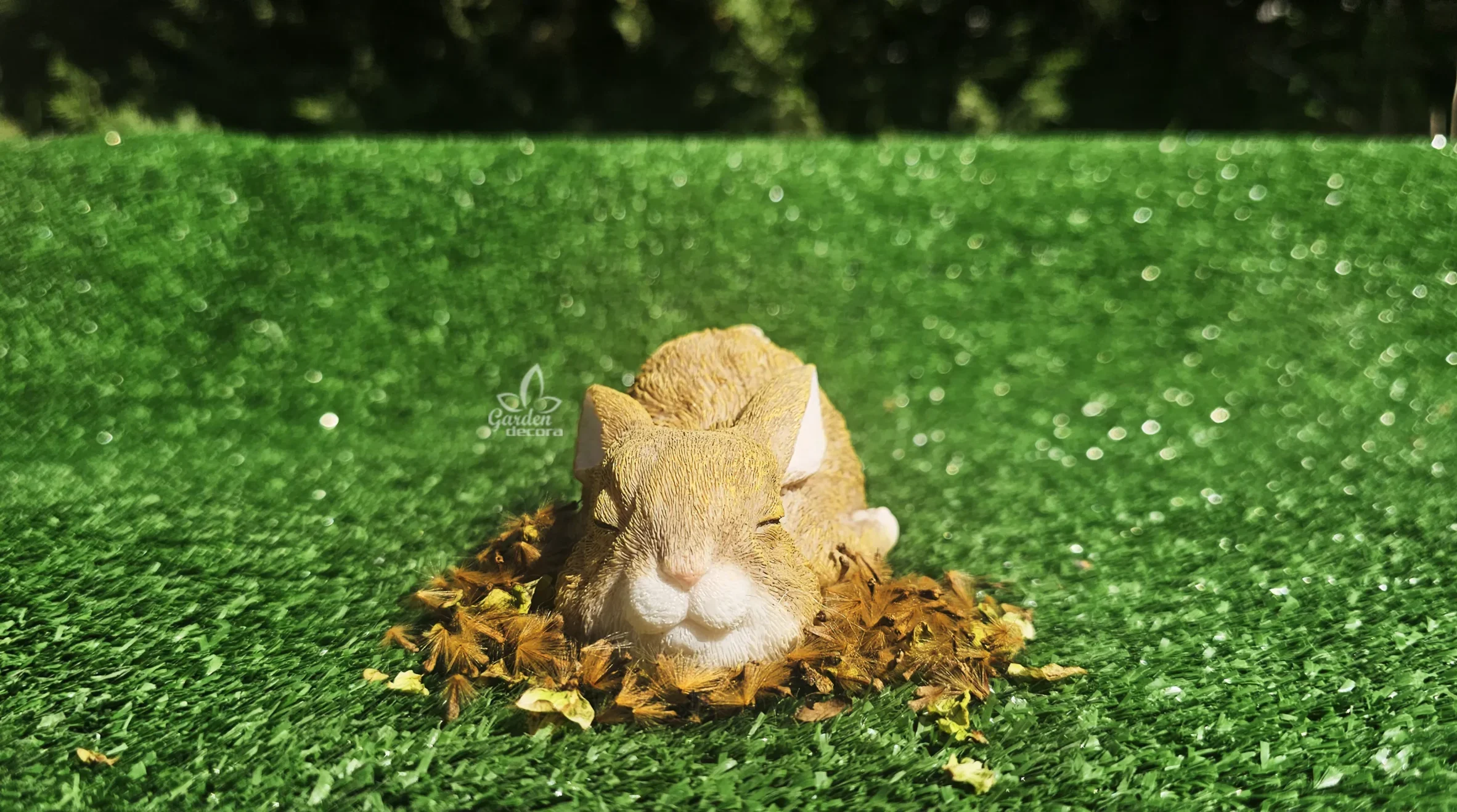 Baby conejito de resina - Imagen 3