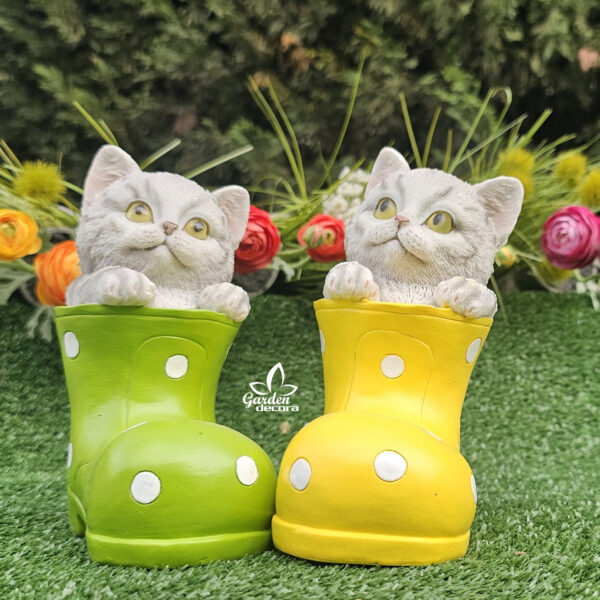 Pack de 2 gatitos de resina