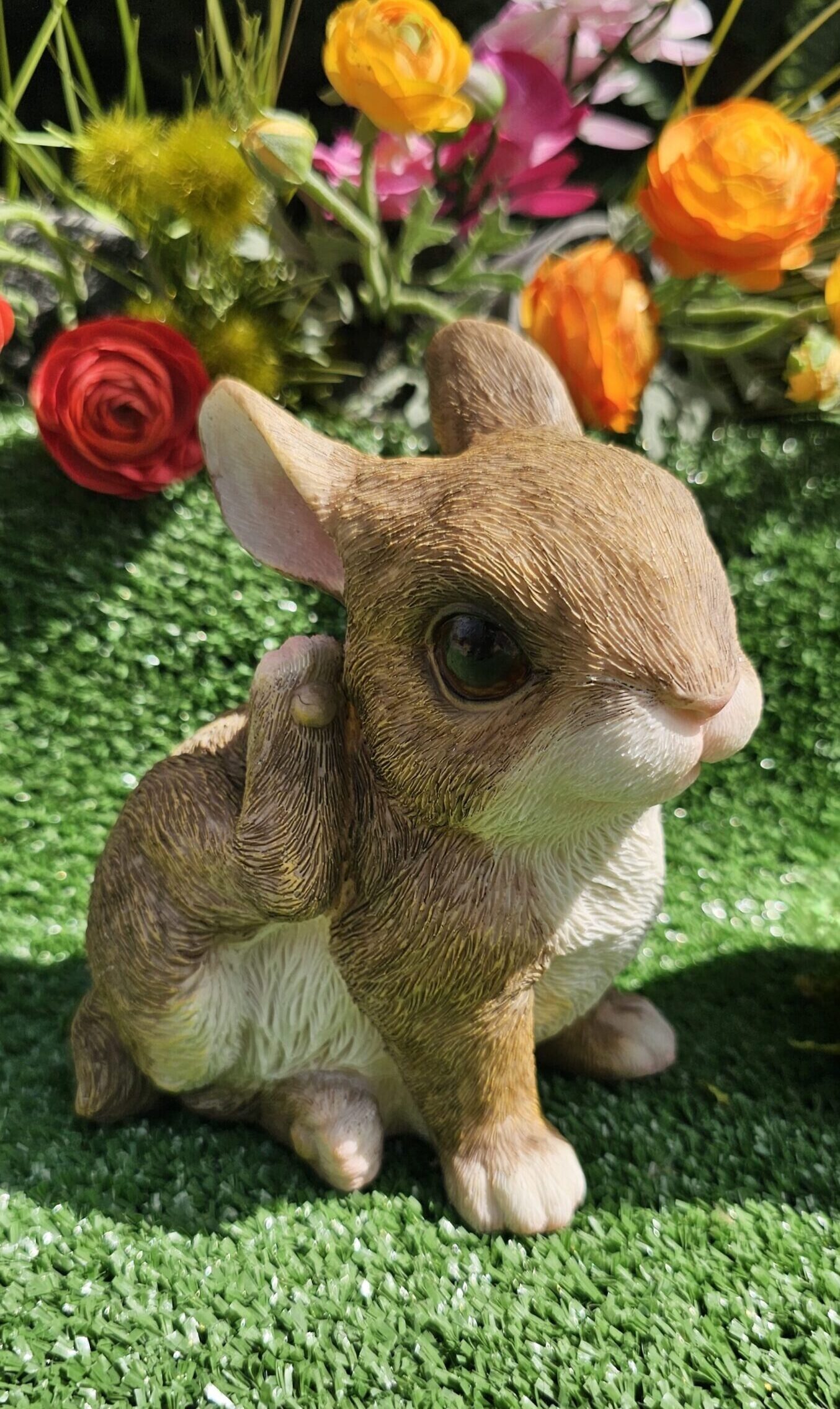 Tierno conejo de resina