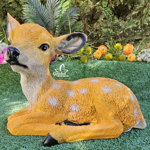 Ciervo acostado bambi