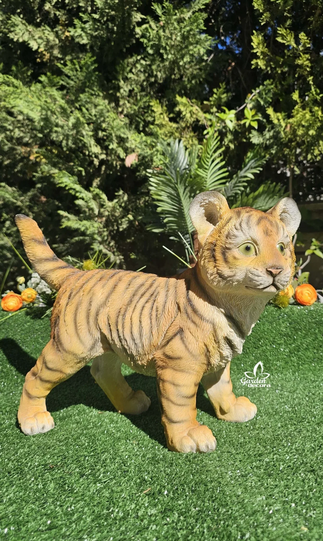 Tigre cachorro de Resina sintética - Imagen 4