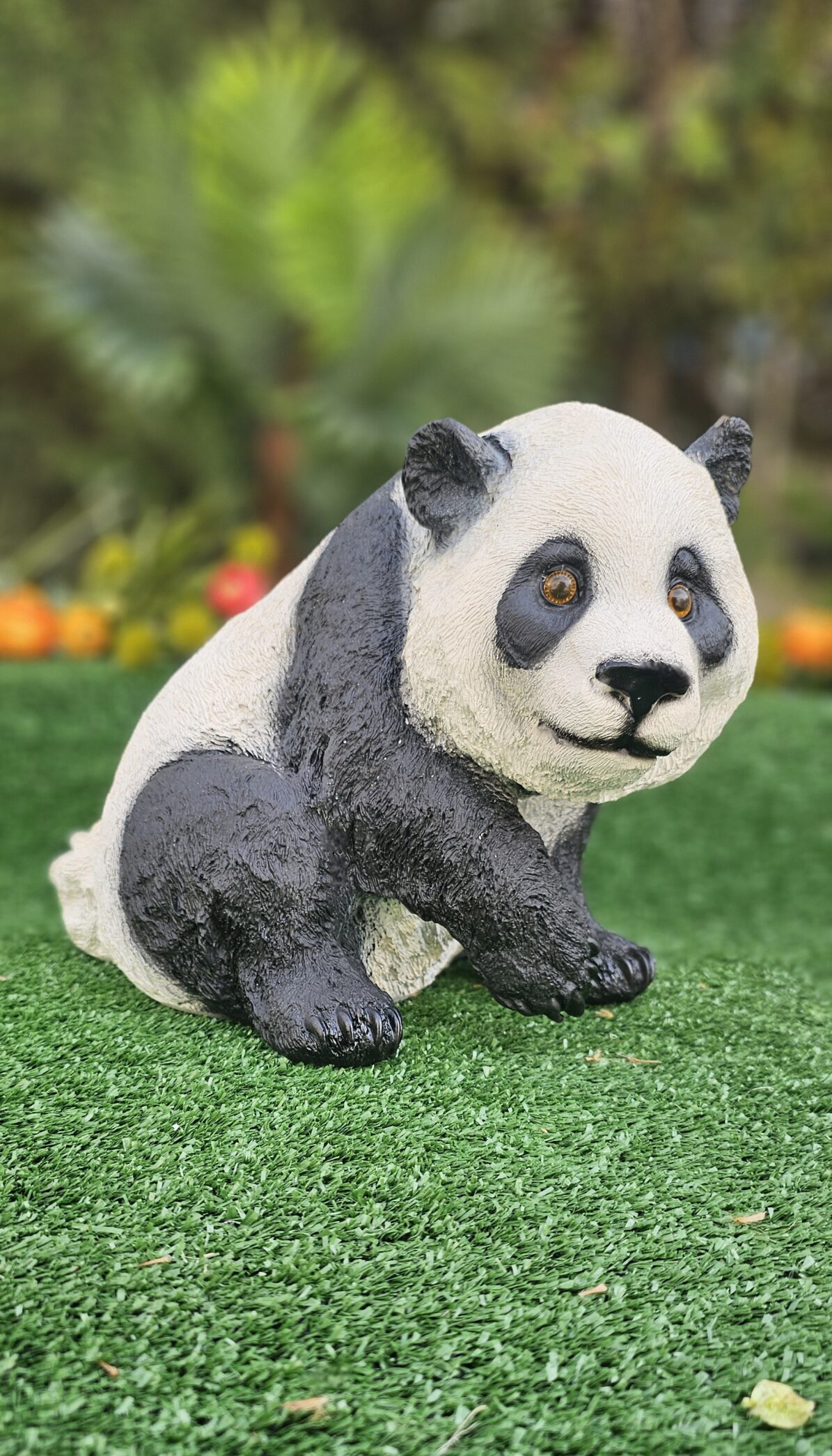 Tierno panda de resina - Imagen 3