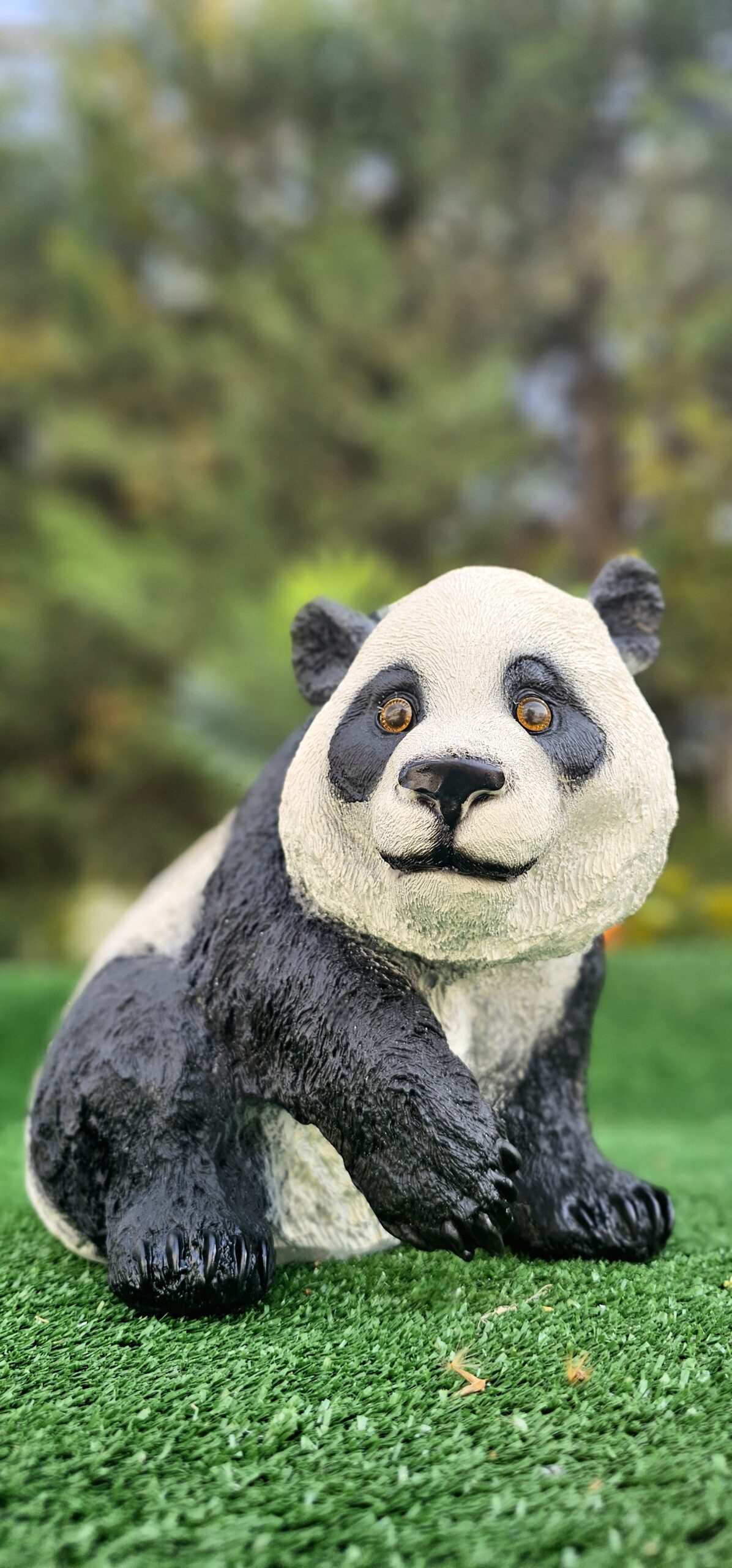 Tierno panda de resina - Imagen 6