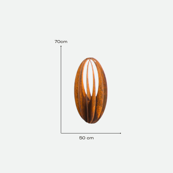 Escultura de Acero Corten para el jardín - Imagen 4