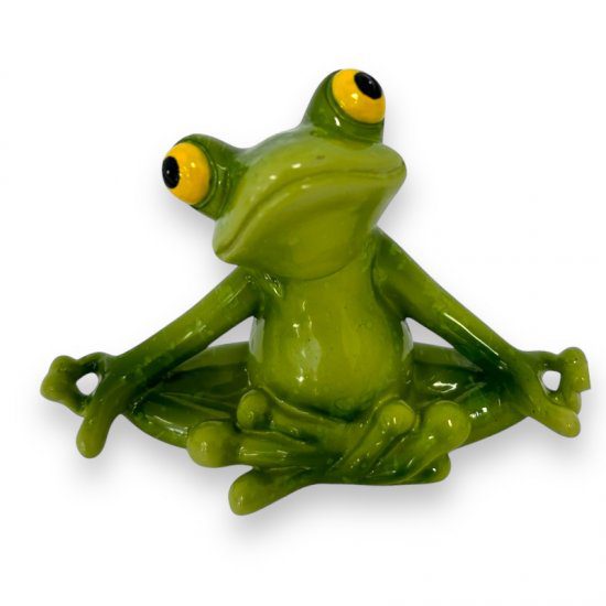 Rana de Resina en Meditación