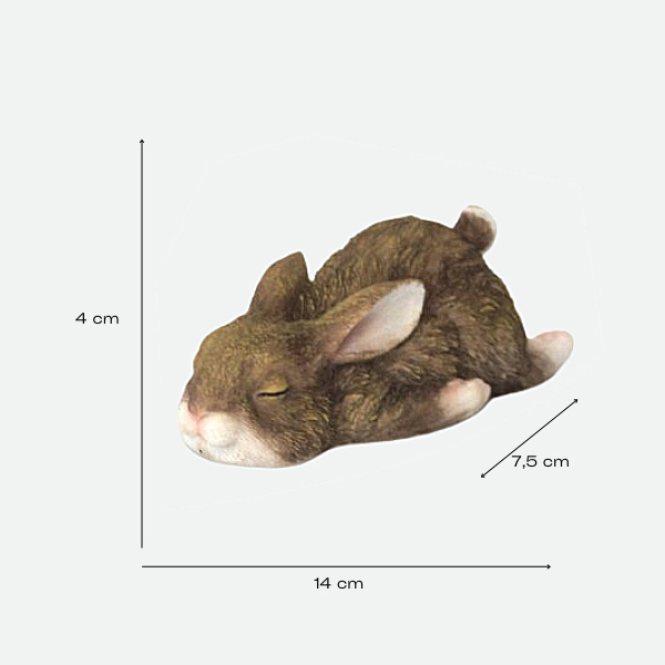 Baby conejito de resina - Imagen 6