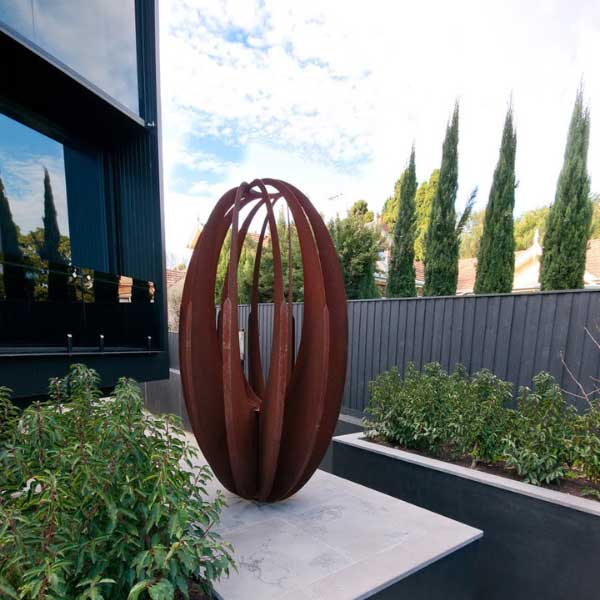 Escultura de Acero Corten para el jardín - Imagen 6