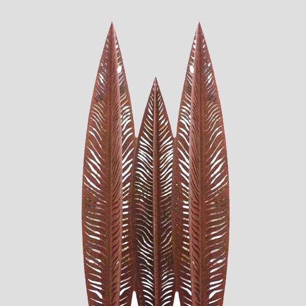 Escultura abstracta de Acero Corten