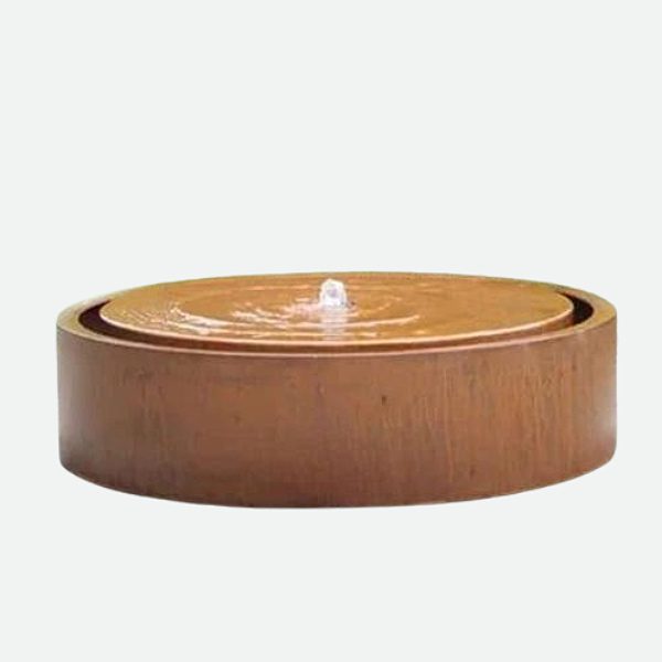 Fuente de agua estilo redonda