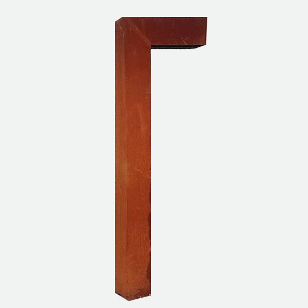 Fuente de agua una columna