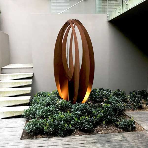 Escultura de Acero Corten para el jardín - Imagen 5