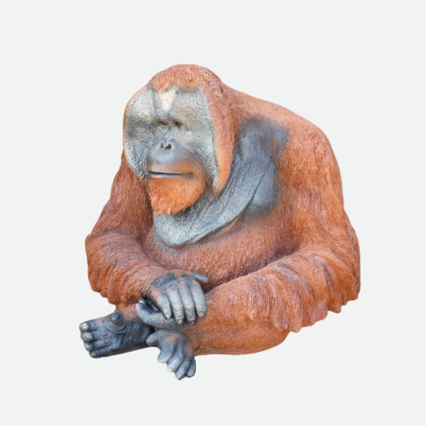 Orangután Sentado grande
